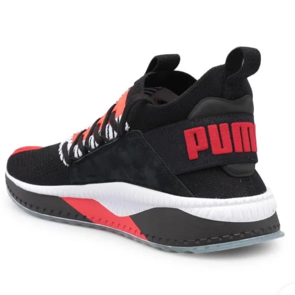 PUMA Ignite Cubism EUR 37 US 5 Running Shoes Black Low Tops